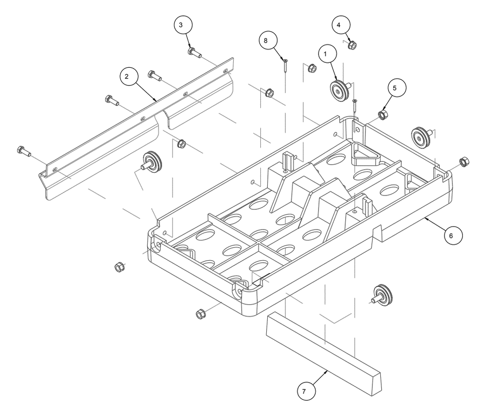 Section 02 Diagram and Parts List for BX-3 157721X MK Diamond Concrete Saw